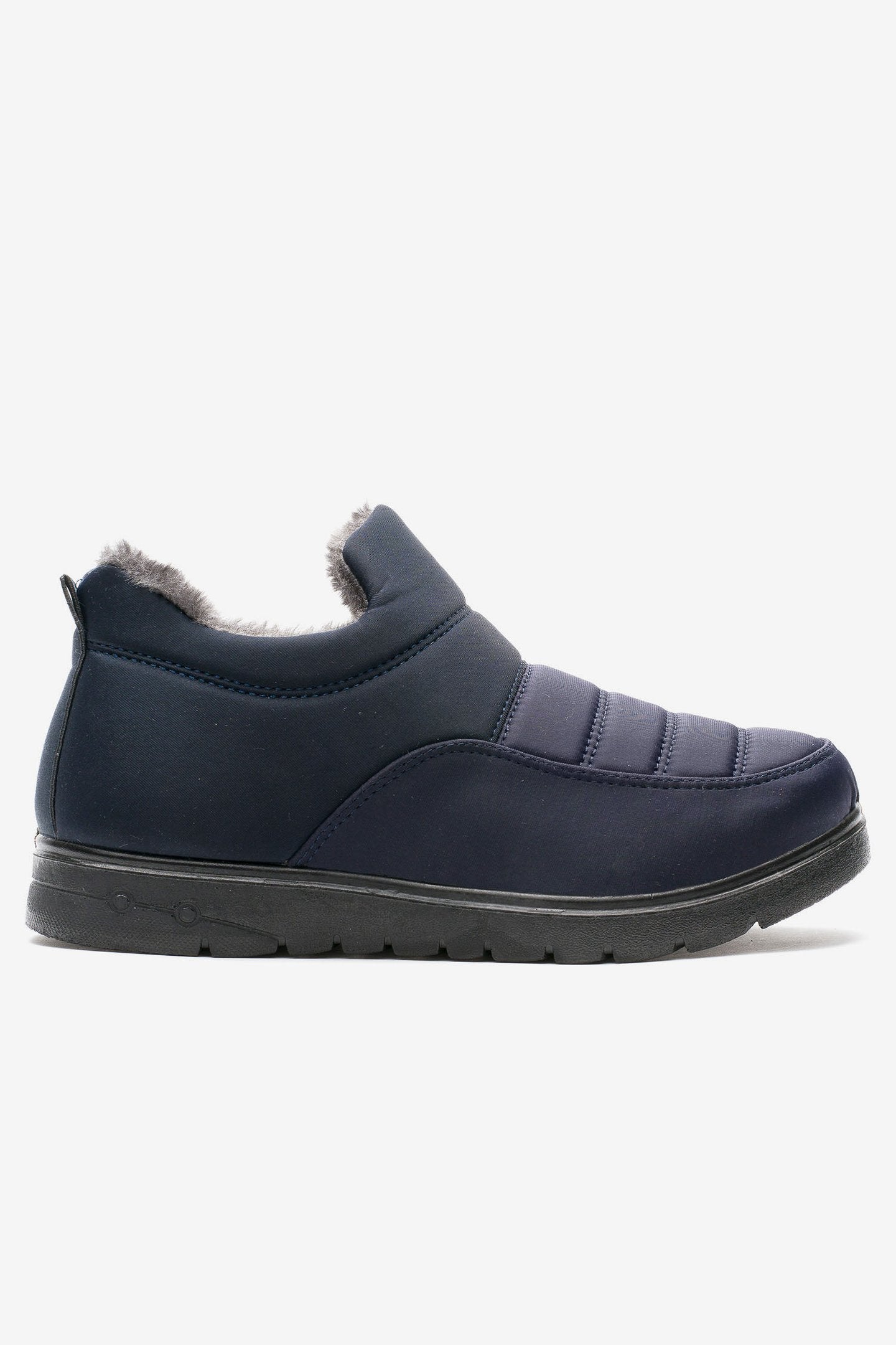 Zapatilla Hombre Azul Lino Chancleta Chancleta